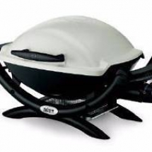 camping accessories, webber baby q barbecue
